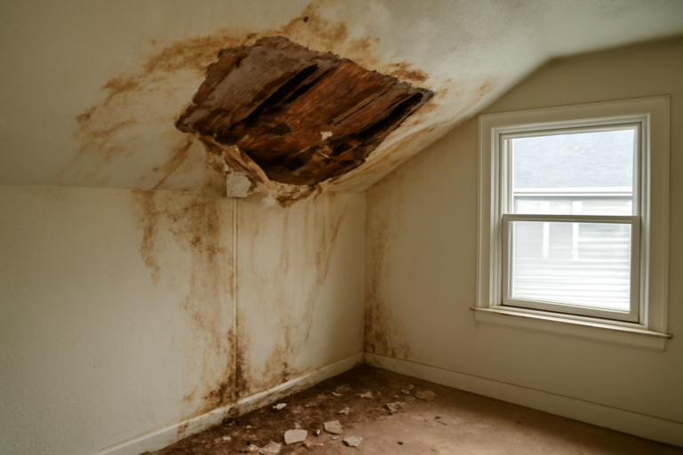 Attic Water Removal