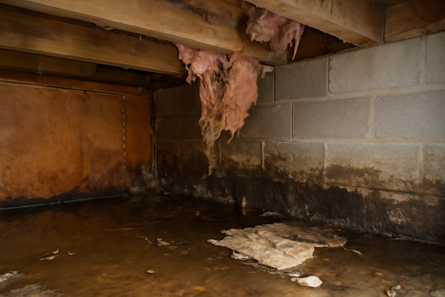 Crawl Space Water Removal in Branchville, SC